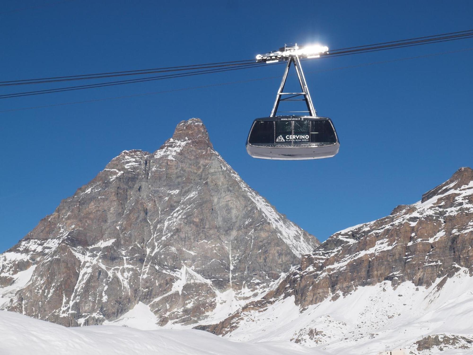 Contemporary Apartment In Breuil Cervinia Near Ski Area Exteriér fotografie