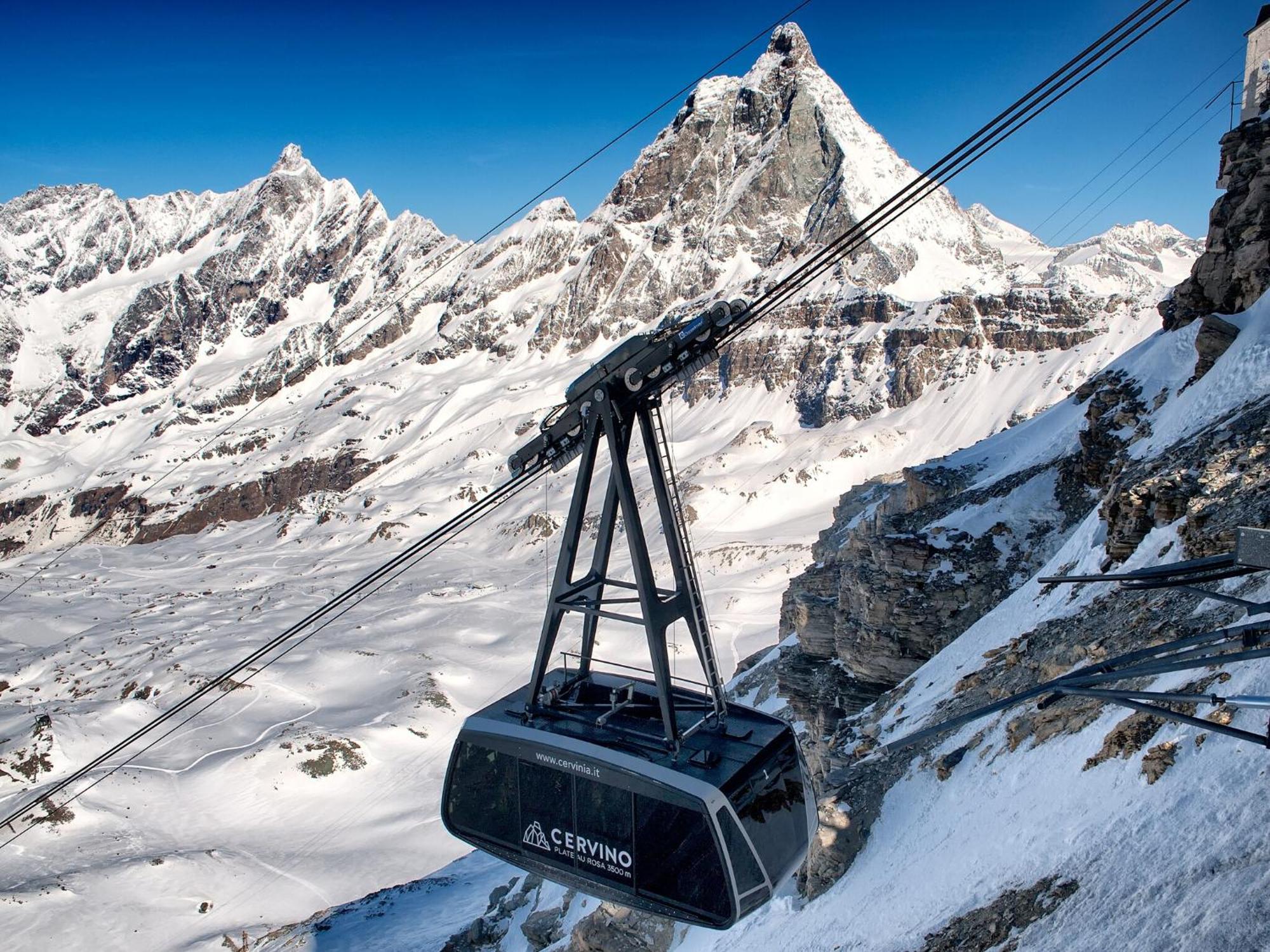 Contemporary Apartment In Breuil Cervinia Near Ski Area Exteriér fotografie